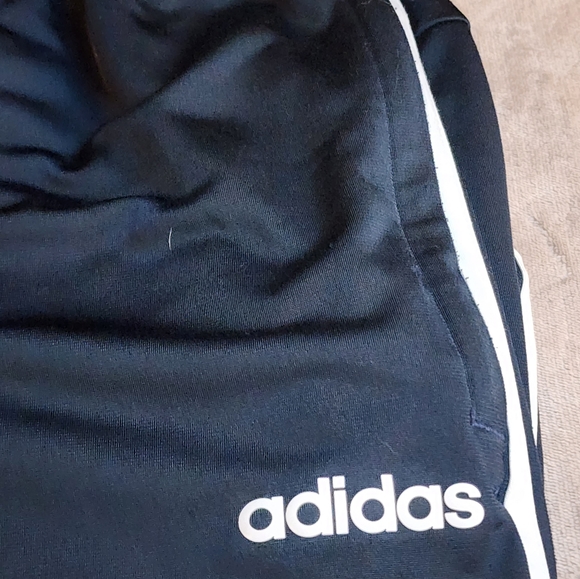 ๐ Men's Adidas Navy and White Stripe Zip Pockets Size 4XL. - Picture 2 of 10